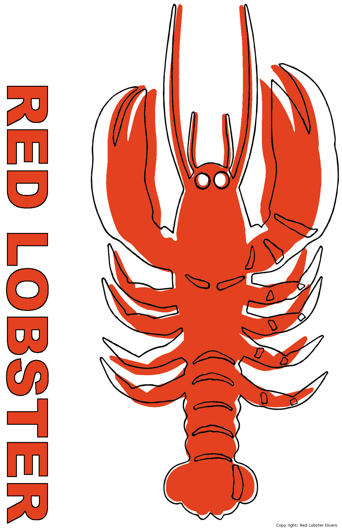 logo Red Lobster Divers