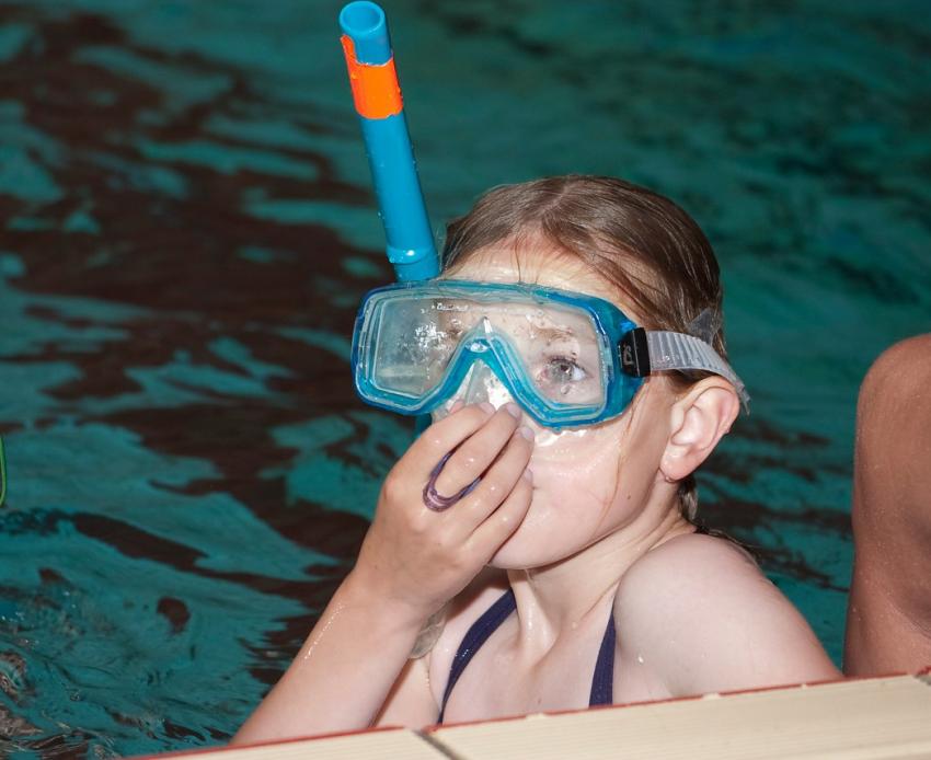 Aqua fun zwemmen bij de tongelreep