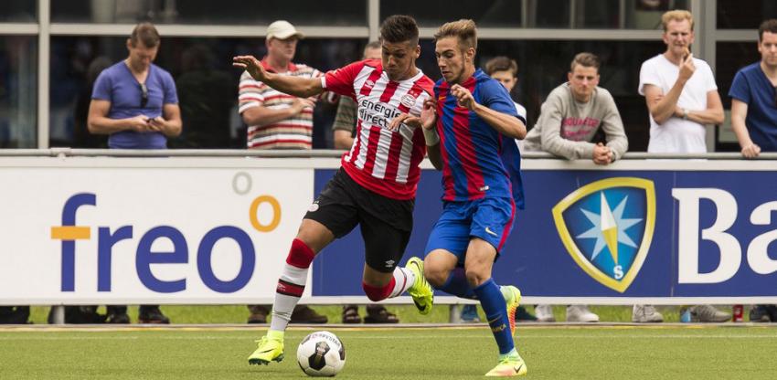 PSV jeugd op het veld
