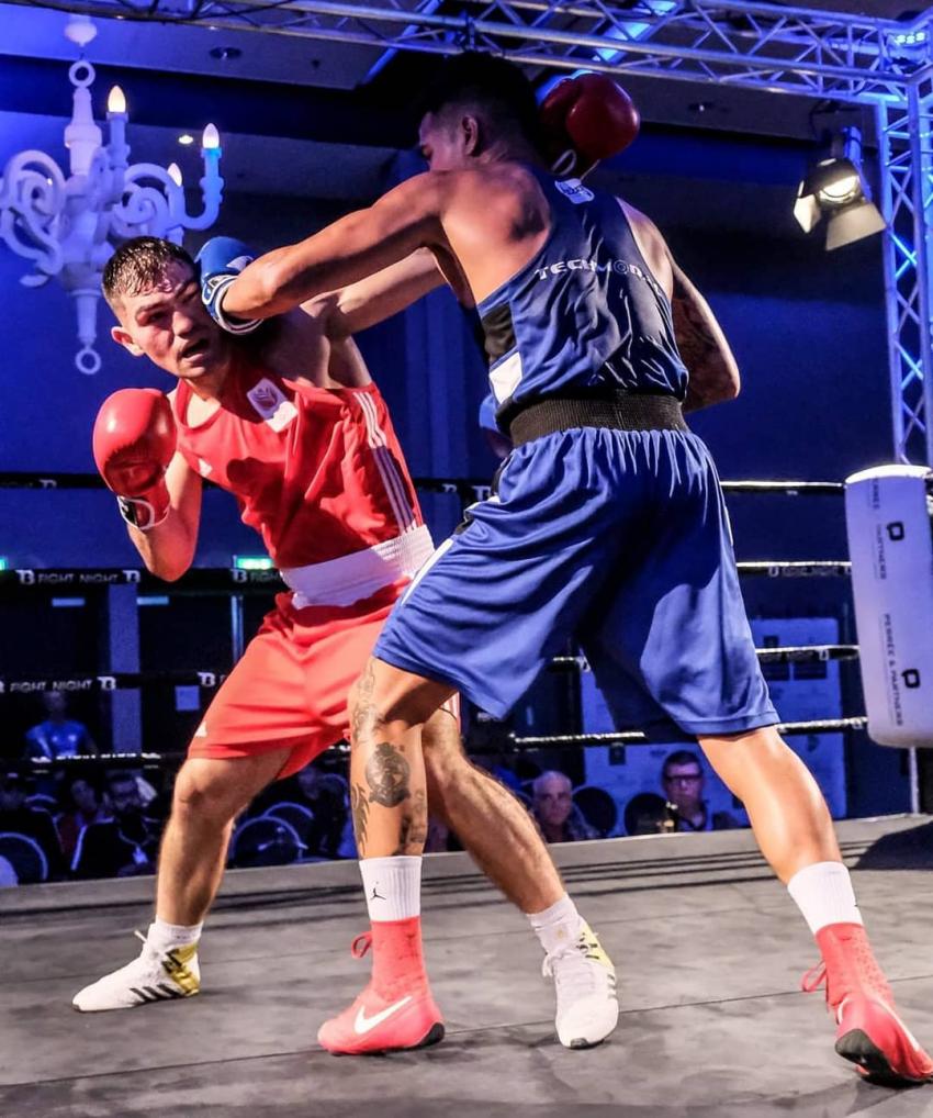 Boksers in de ring