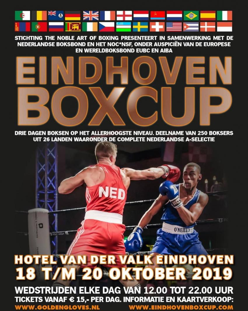 Flyer met info over Box Cup Eindhoven