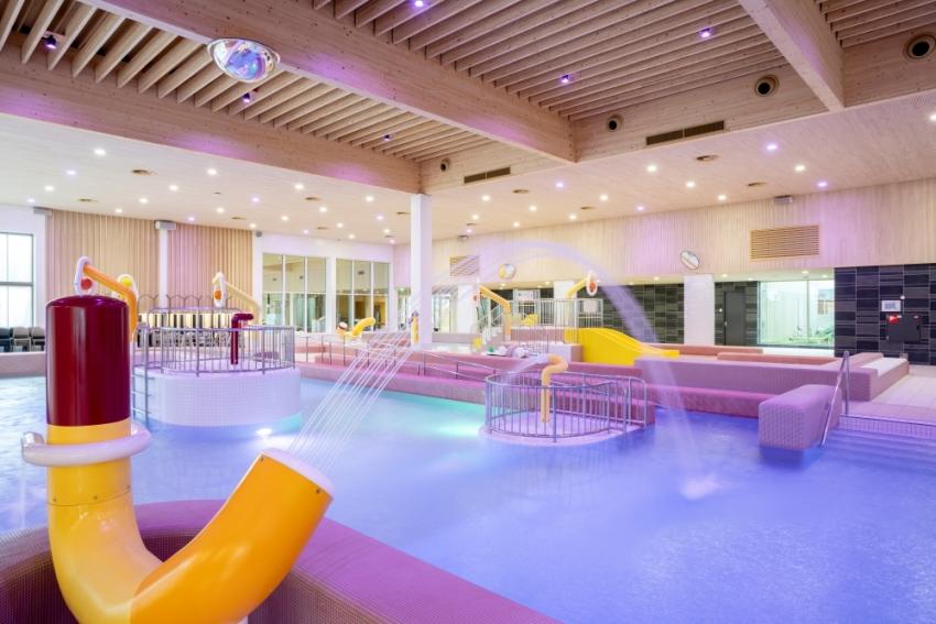 Recreatiebad Tongelreep met sproeiers