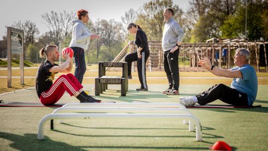 deelnemers Vitality club strijp , klik voor een vergroting