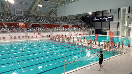 Eindhovense Schoolzwemkampioenschappen, klik voor een vergroting