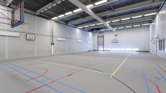 Gymzaal, klik voor een vergroting