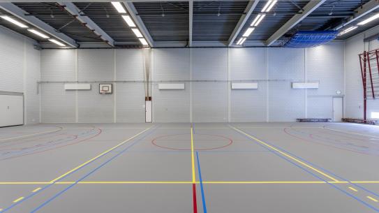 Gymzaal, klik voor een vergroting