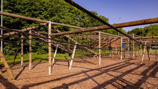 Urban Sportpark survival run, klik voor een vergroting