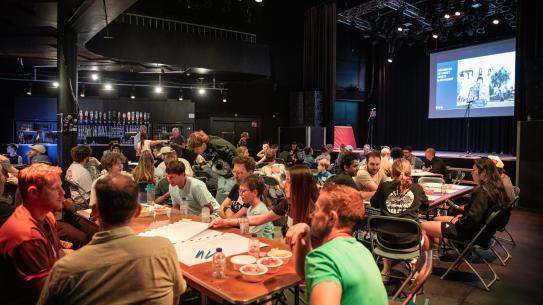 Street Sports participatiebijeenkomst, klik voor een vergroting