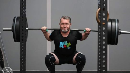sportinspirator Albertho Bolenius, klik voor een vergroting