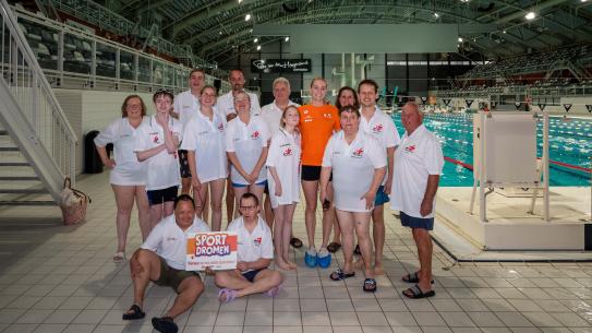 Groepsfoto Sportdroom , klik voor een vergroting