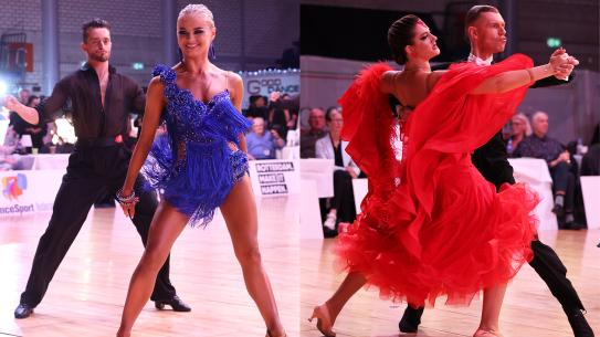 Dansers in actie tijdens Eindhoven open dance event , klik voor een vergroting