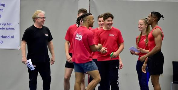 Tom van My Gymclub in beweging met turners