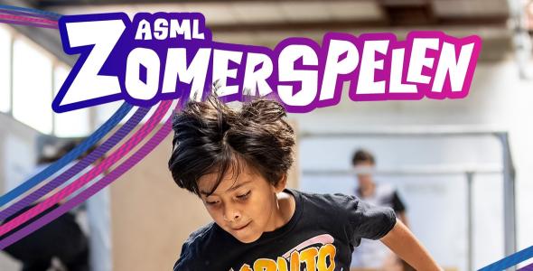 sportend kind tijdens de zomerspelen 