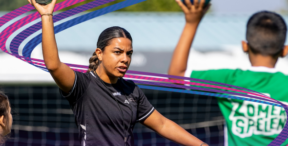 sportende kinderen tijdens ASML Zomerspelen 2026