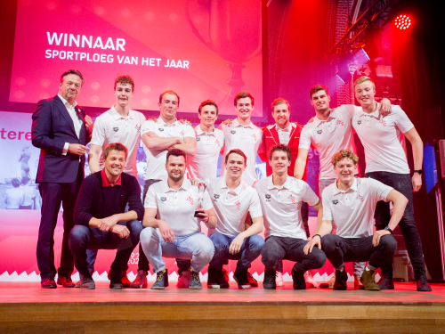 De winnaars van de Sportploeg Award