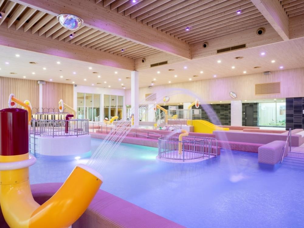 Recreatiebad Tongelreep met sproeiers